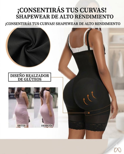 Faja Moldeadora Efecto cintura reloj de arena.