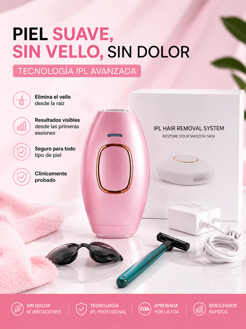 Depiladora Láser Ipl Permanente