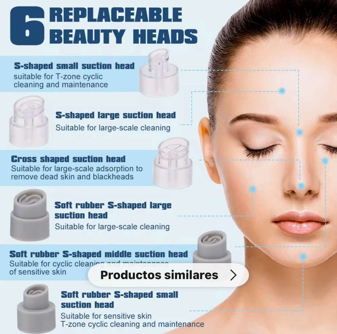 Limpiador Facial-EXTRACTOR DE PUNTOS NEGROS USB