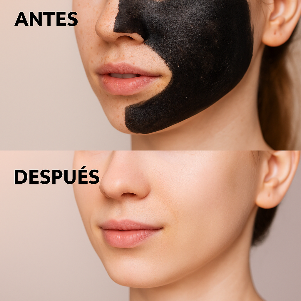 MASCARILLA NEGRA PURIFICANTE CON CARBON